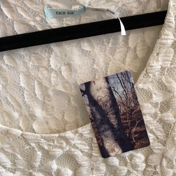 Urban Outfitters Kimchi Blue Lace Dress Size L - Picture 3 of 8